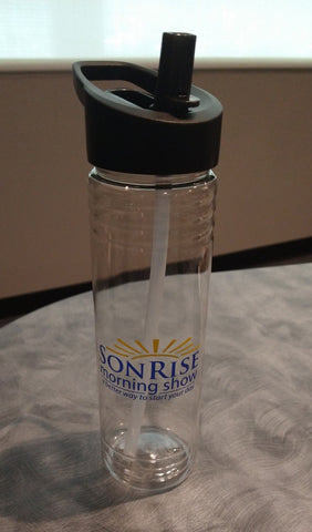 Son Rise Morning Show Water Bottle