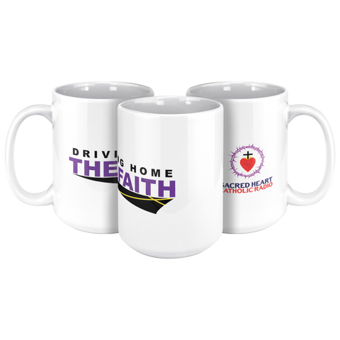 Driving Home the Faith 15oz Mug