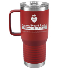 Sacred Heart Radio 20oz Travel Tumbler