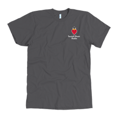Sacred Heart Radio Mens T-Shirt - Small Logo - Slim Fit